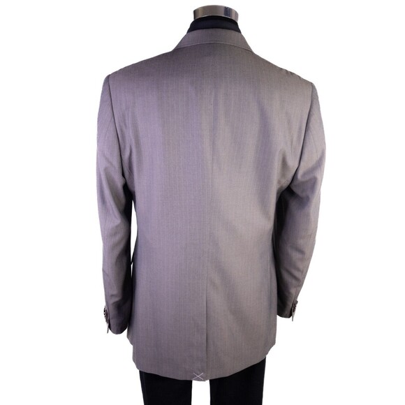 New Banana Republic Mens Blazer Sport Coat 2 Button Casual Jacket Size 42L Poly - Picture 8 of 15